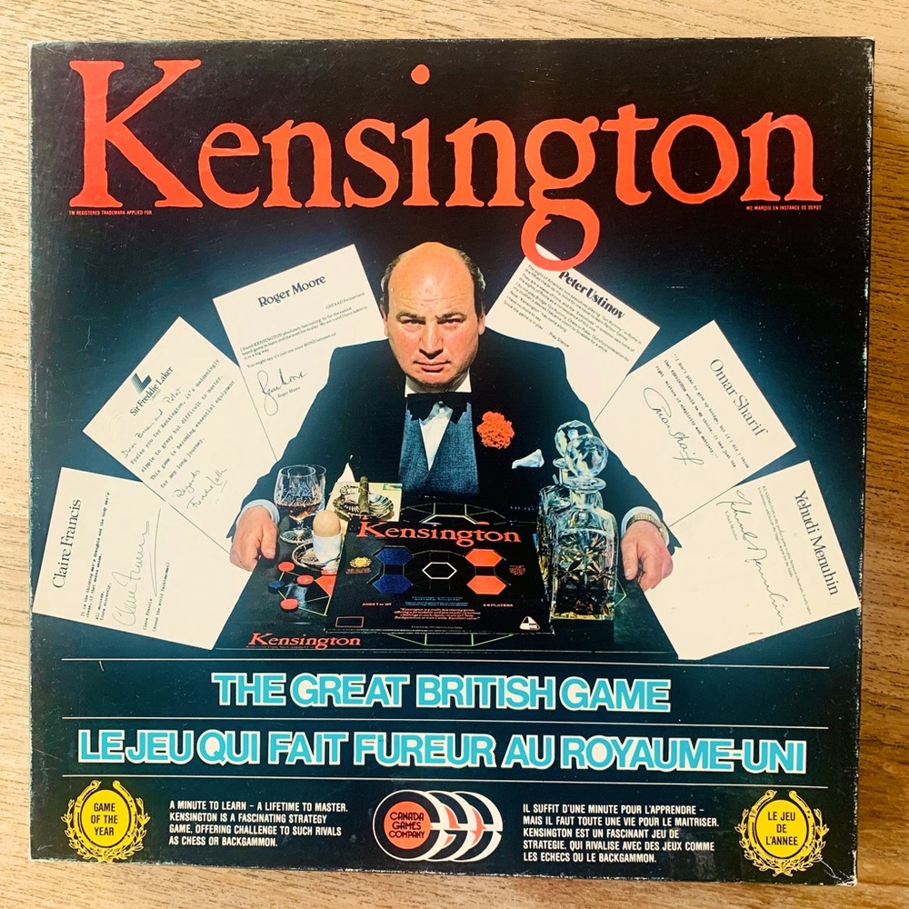 Vintage Kensington board game (1984)